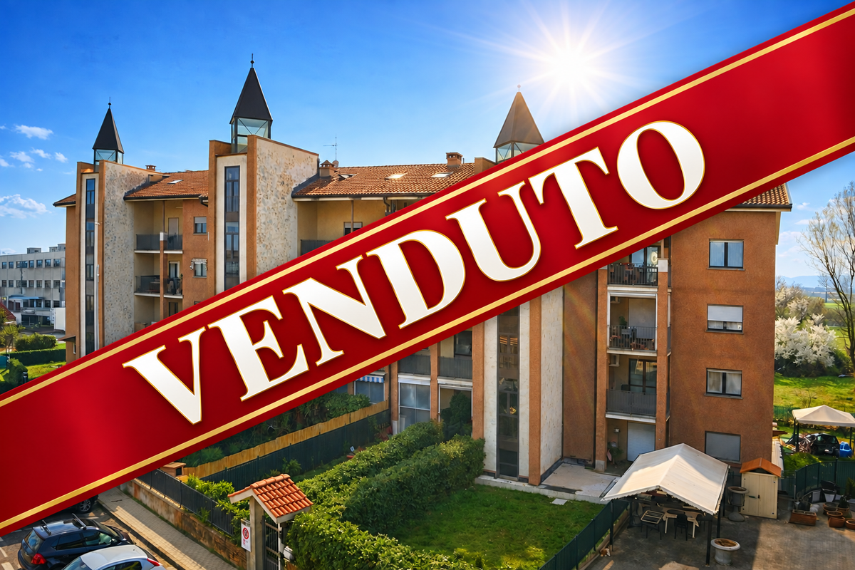 APPARTAMENTO LUMINOSO IN VENDITA A BORGARO TORINESE CON TERRAZZO